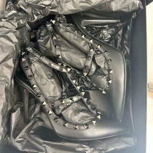 Black Studded Women's Bag